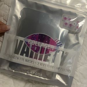 LAPCOS 4 collagen eye mask and 2 lip mask